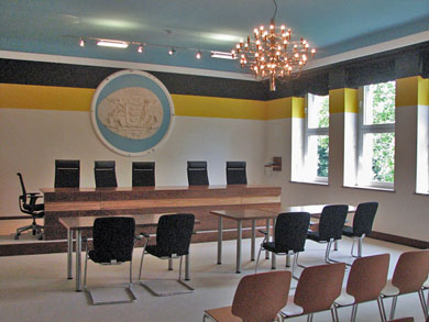 Gesamtansicht Sitzungssaal Gesamtansicht Sitzungssaal