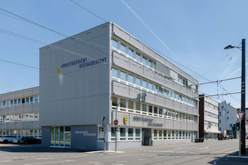 Ansicht Arbeitsgerichts Heilbronn Foto des Arbeitsgerichts Heilbronn