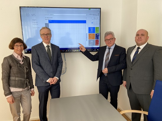 Ministerbesuch beim Sozialgericht Konstanz