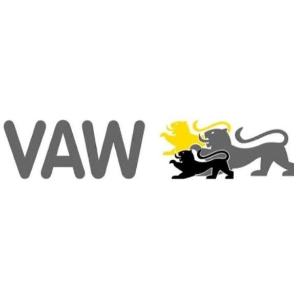 Logo des Vollzuglichen Arbeitswesen. Neben dem Schriftzug 