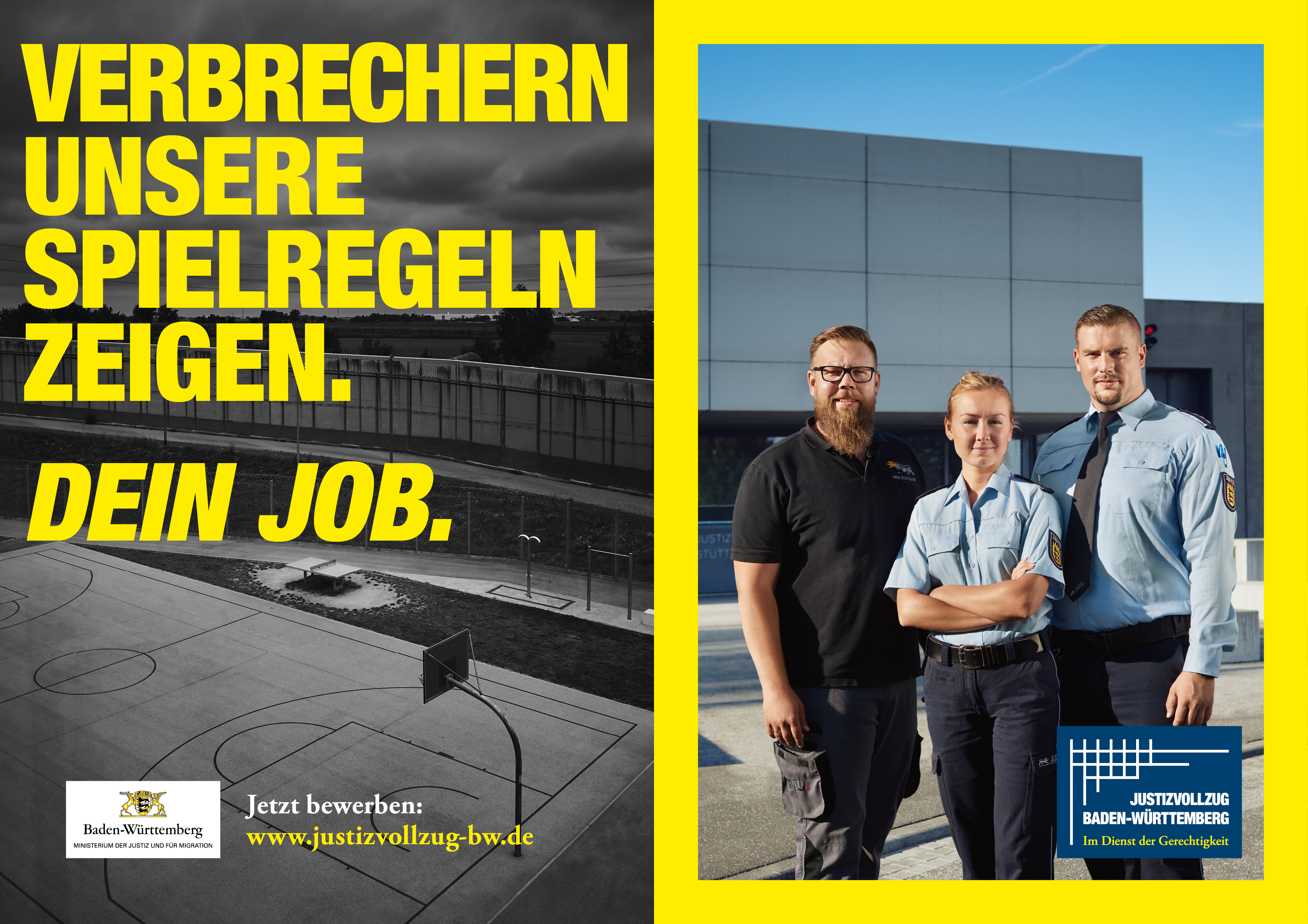 Links ist der Schriftzug 