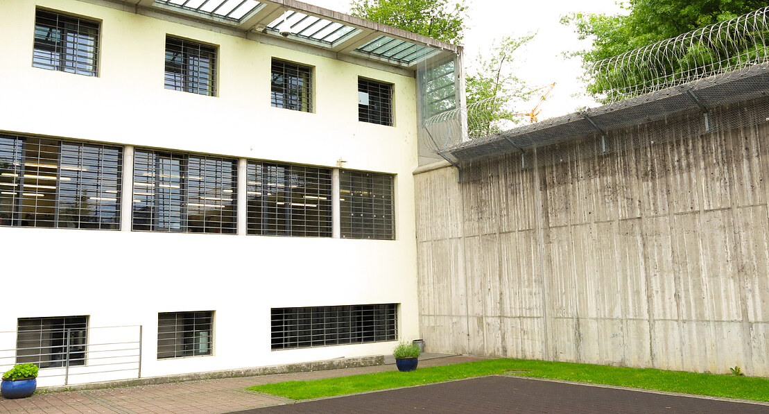 Aussenbereich des Neubaus