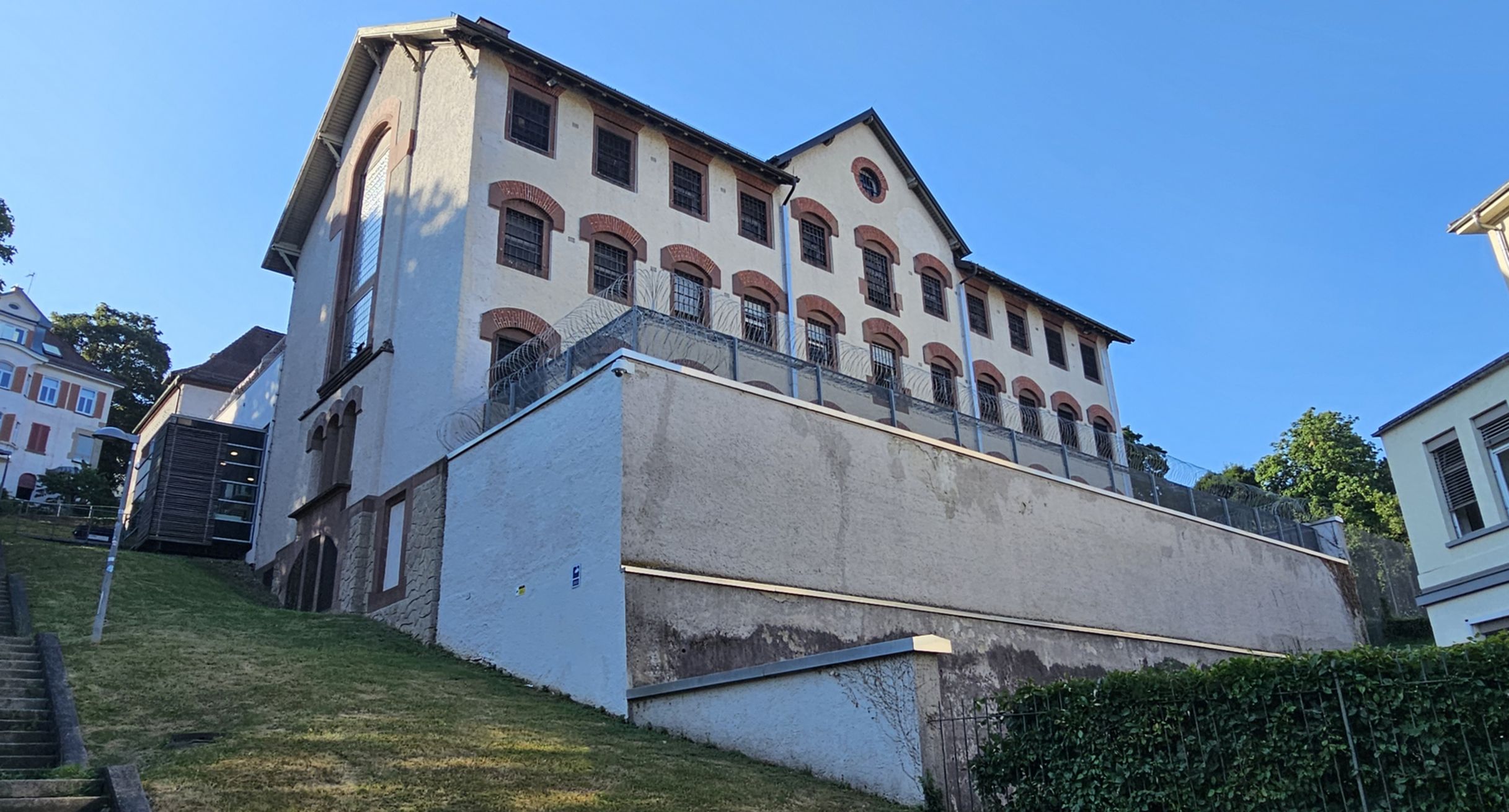 Luftbild der Außenstelle Tübingen