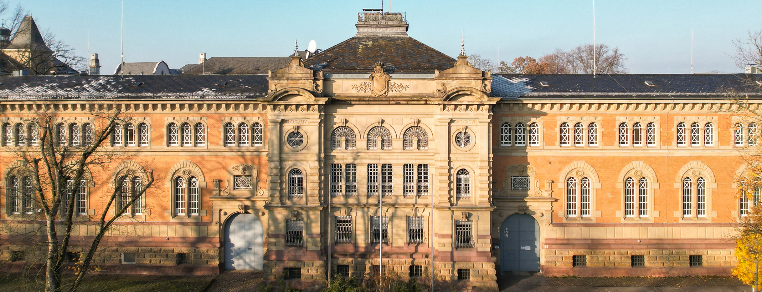 Justizvollzugsanstalt Karlsruhe Außenansicht 