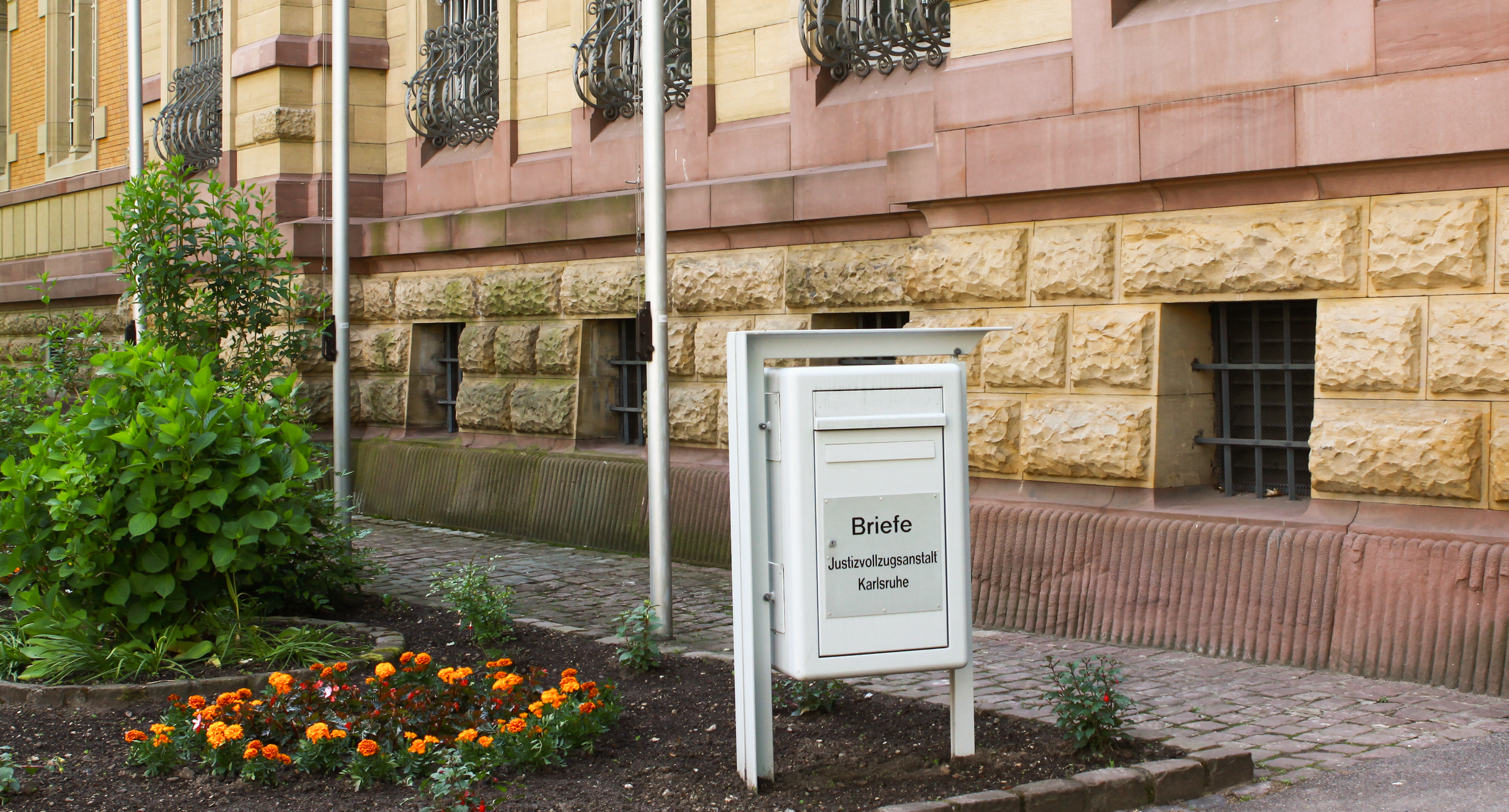 Briefkasten der Hauptanstalt Karlsruhe
