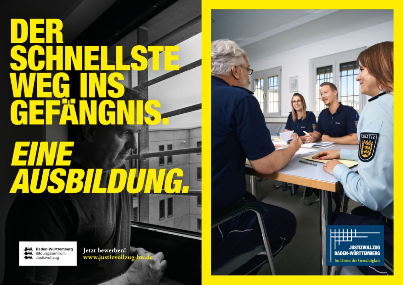 Links ist der Schriftzug 